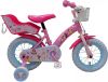 Disney Princess Kinderfiets Meisjes 12 inch Roze Poppenzitje Roze online kopen