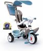 Smoby Driewieler Kind Baby Balade Plus Junior Blauw/grijs online kopen