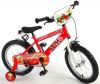 Disney Jongensfiets Cars 16 Inch 25, 4 Cm Jongens Knijprem Rood online kopen