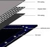 VIDAXL Dekzeil 650 g/m&#xB2, 3x3 m blauw online kopen