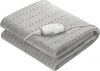 Medisana Elektrische deken HU 670 0, 8x1, 5 m fleece grijs online kopen