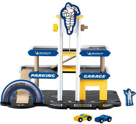 Speelgoed de Betuwe Klein 3404 Michelin Houten Garage, Groot Model online kopen
