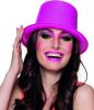 Feestbazaar Glitter Hoed Neon Roze Volwassenen online kopen
