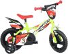 Dino Jongensfiets Raptor 12 Inch 21 Cm Jongens Doortrapper Lichtgeel/rood online kopen