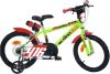 Dino Jongensfiets Sfera 16 Inch 27 Cm Jongens Knijprem Lichtgroen online kopen