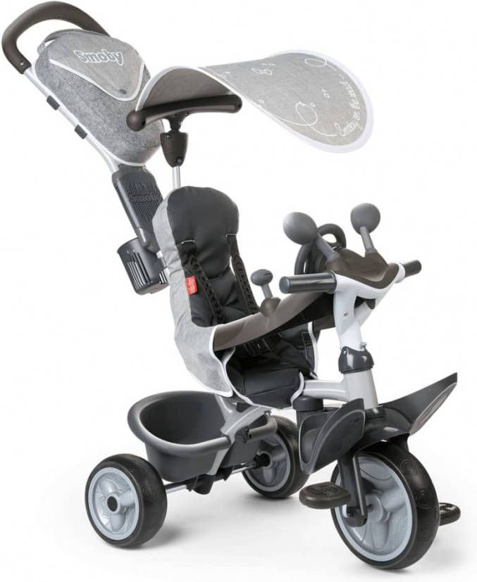 Smoby driewieler Baby Driver Comfort 2 Grijs online kopen