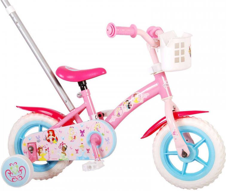 Disney Meisjesfiets Princess 10 Inch 18 Cm Meisjes Doortrapper Roze online kopen