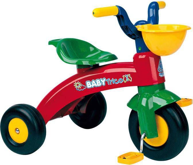 Injusa driewieler Baby Trico Junior Rood online kopen